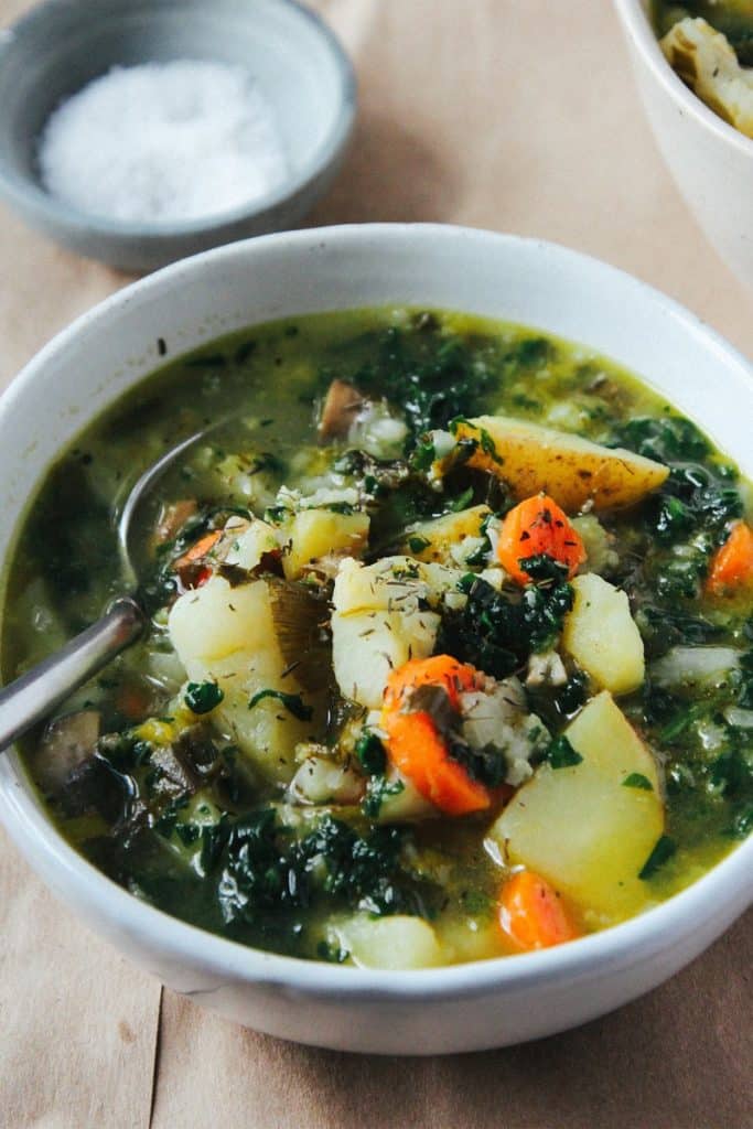 Icelandic Oat Vegetable Soup
