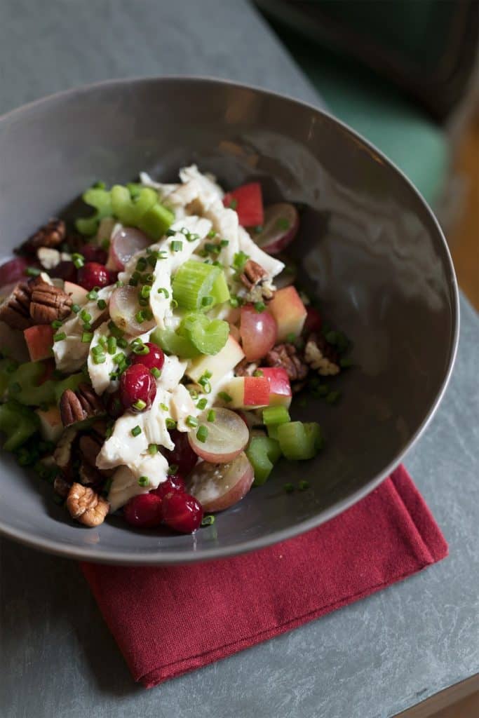 turkey cranberry waldorf salad recipe v medium