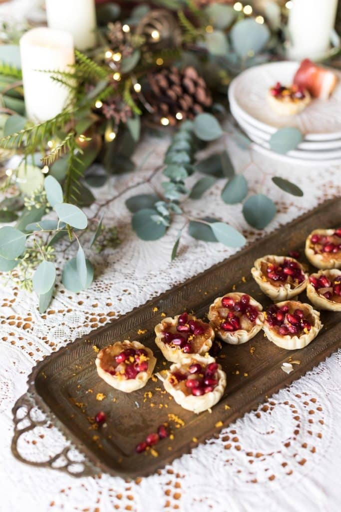 friends who fete last minute holiday party cranberry brie bites recipe v medium