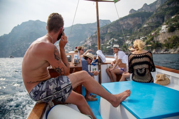 Positano boat transfer