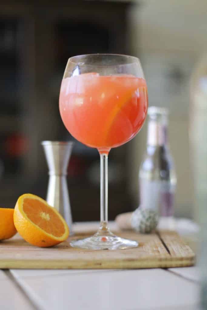 mezcal aperol spritz cocktail recipe v medium