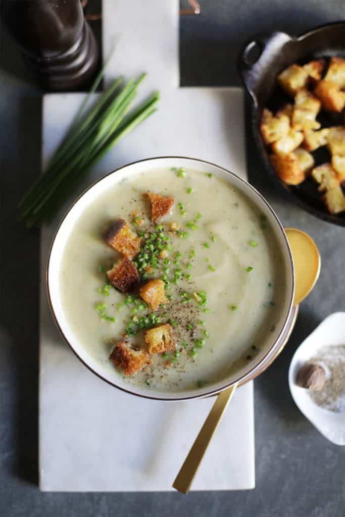 potato leek soup recipe v 2 medium