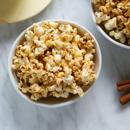 Cinnamon Chipotle Spiced Popcorn Recipe