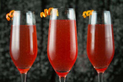 Blood Orange Pomegranate Sparkling Cocktail Recipe