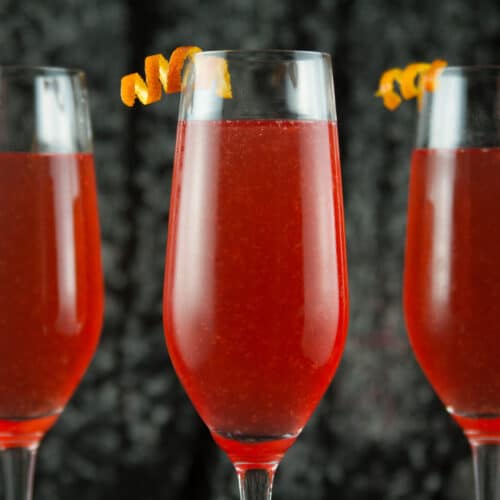 Blood Orange Pomegranate Sparkling Cocktail Recipe