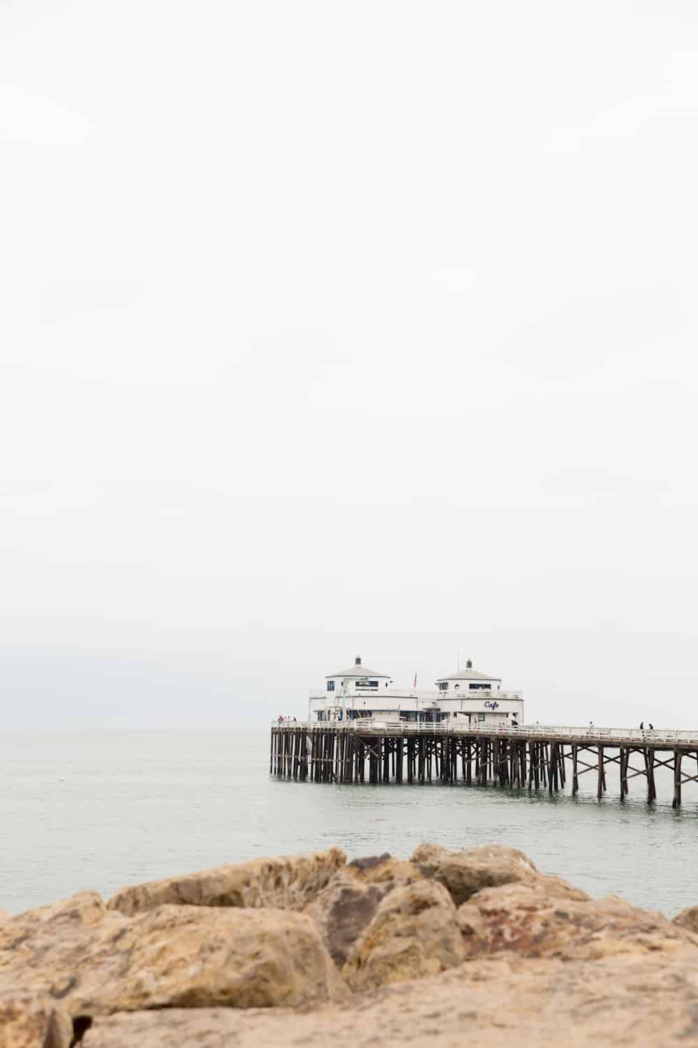 Malibu Pier From Pacific Coast Highway