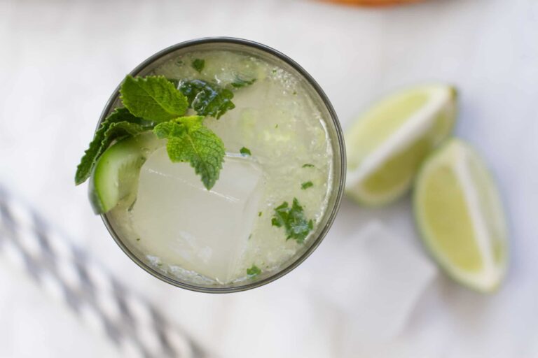 Cucumber and Ginger Mojito Cocktail Recipe