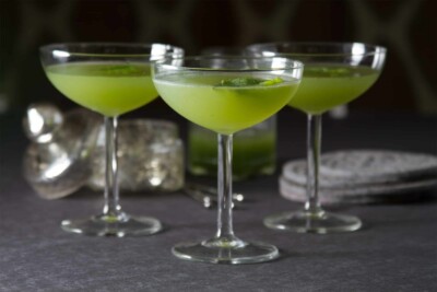 Cucumber Basil Gimlet Cocktail Recipe