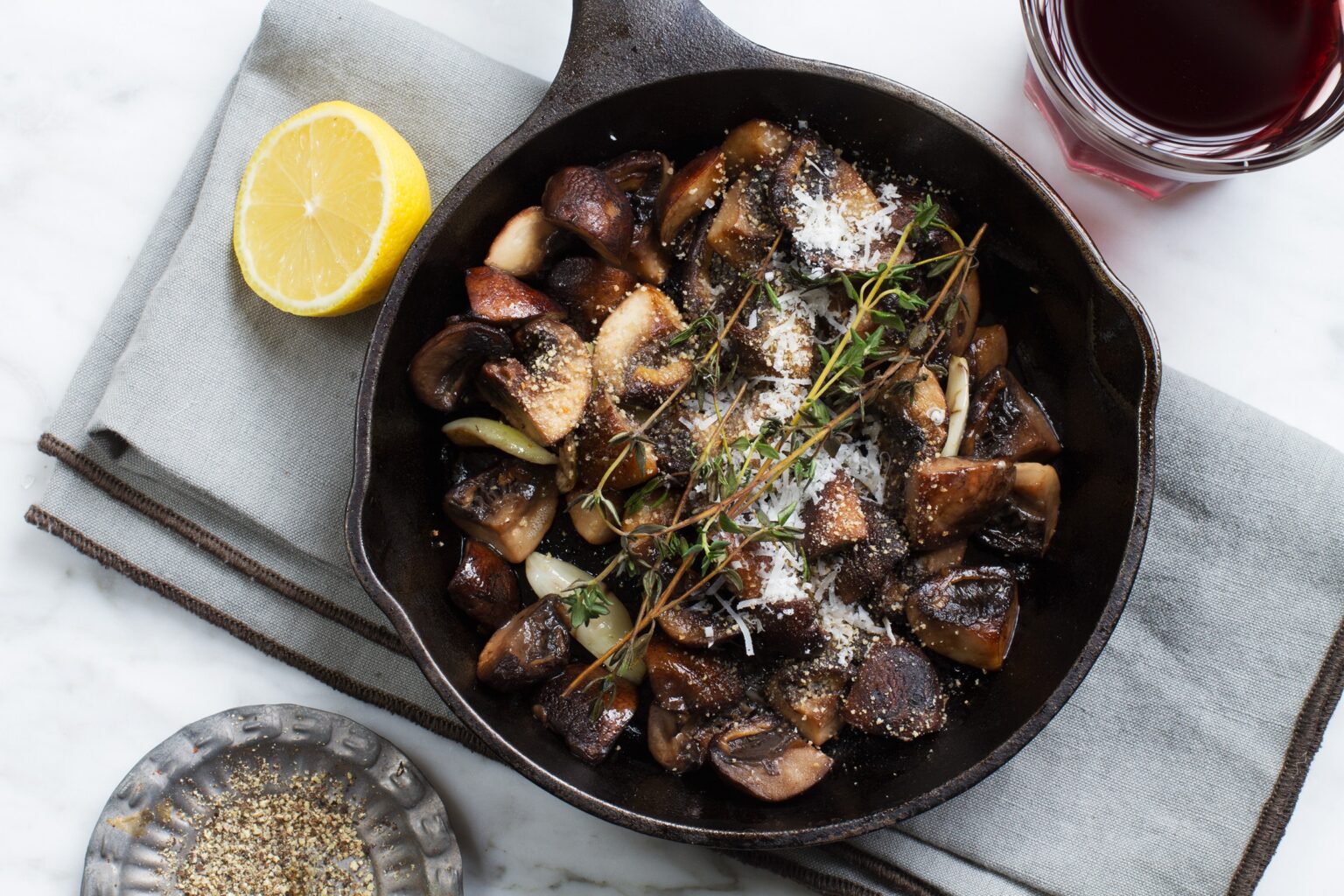 Pan Roasted Italian Mushrooms — Salt & Wind Travel