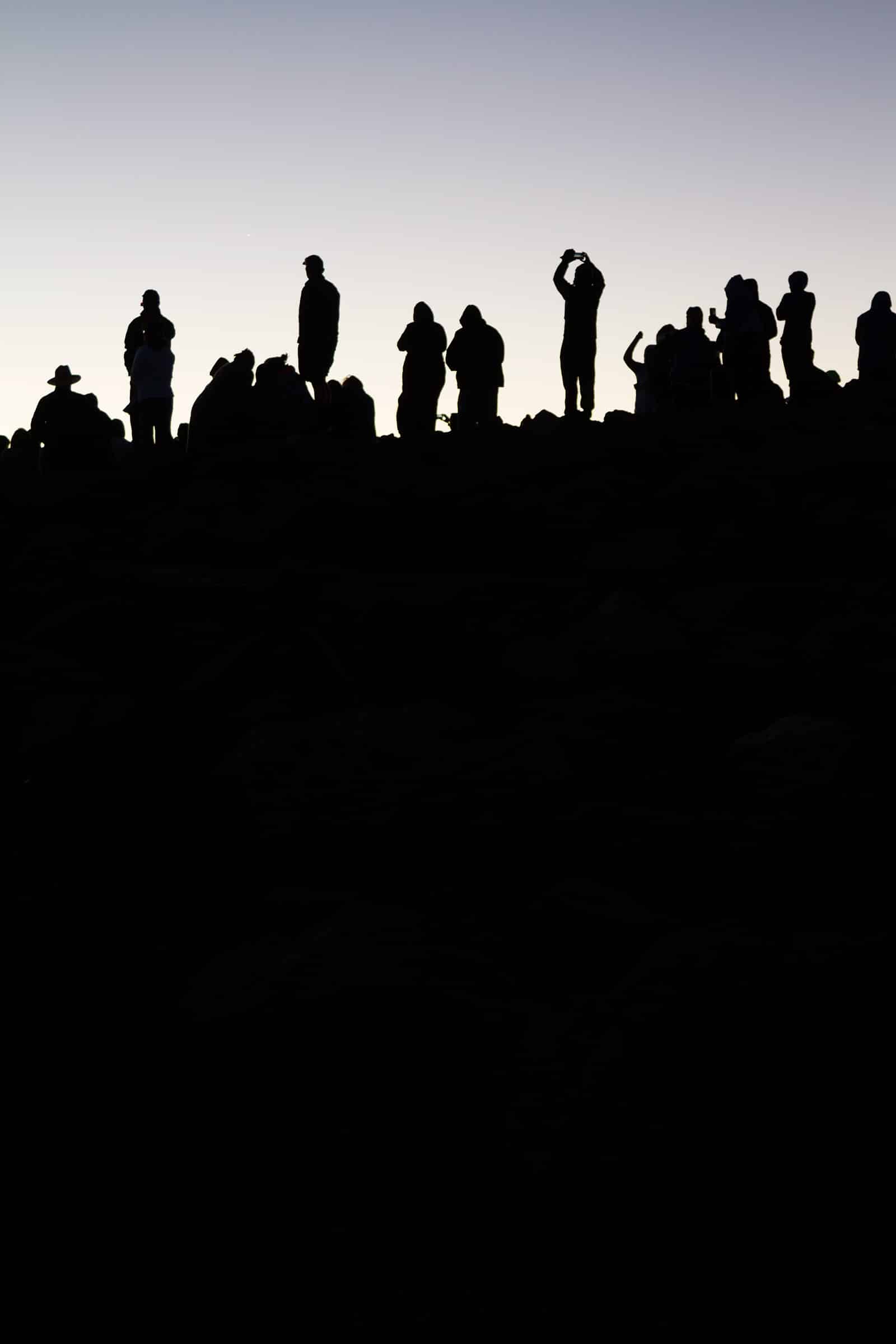 Silhouettes at Haleakala National Park | @saltandwind | www.saltandwind.com