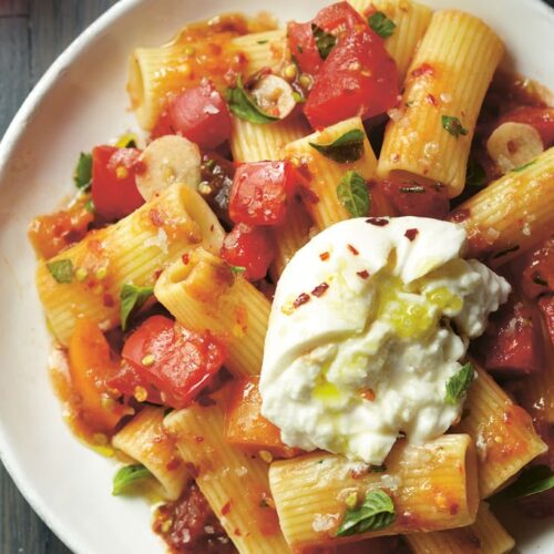 Aida Mollenkamp Keys To The Kitchen Heirloom Tomato Burrata Pasta Recipe 1020 2