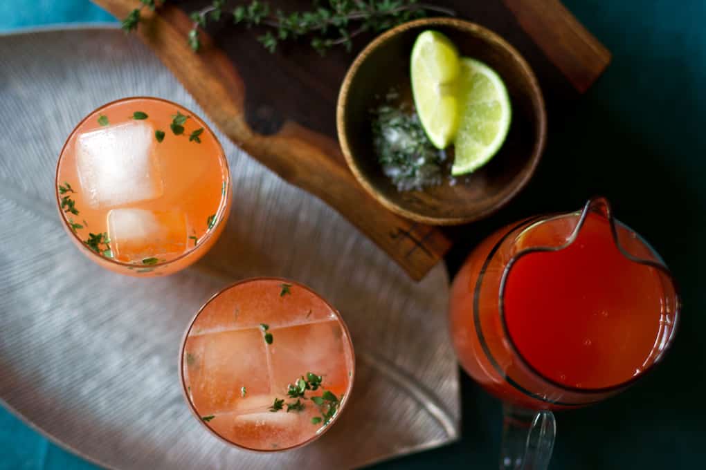 Thyme Blood Orange Paloma Cocktail Recipe — Salt & Wind Travel