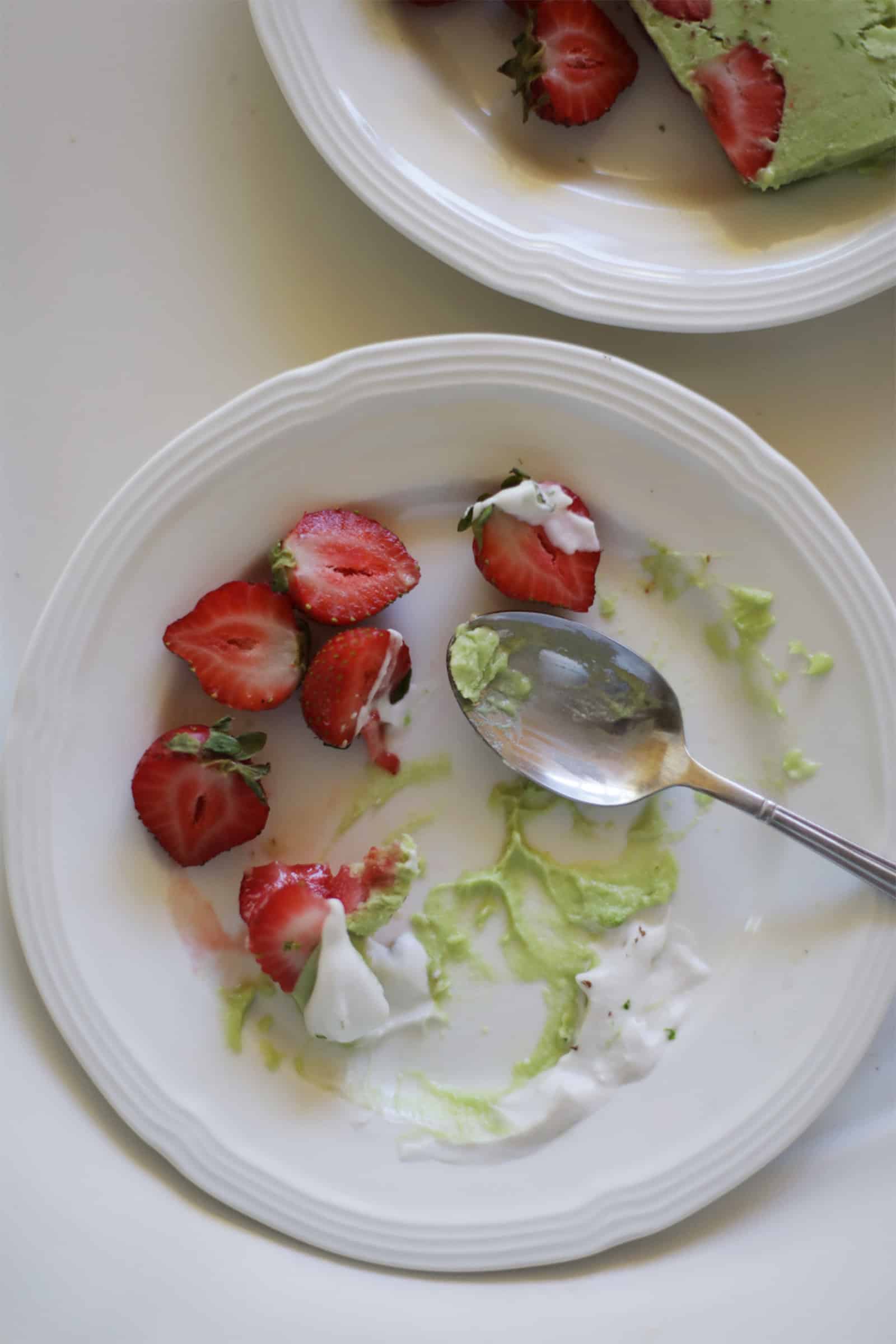 Finished Semifreddo On A Plate