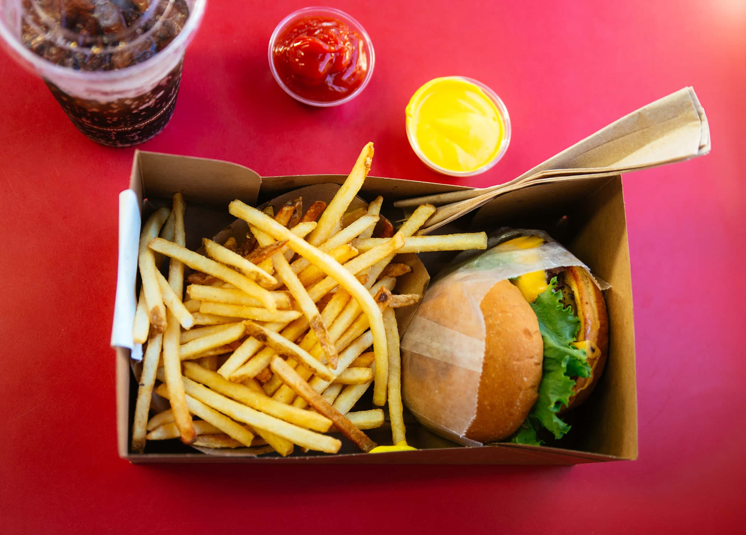 Burger And Fries California Road Trip