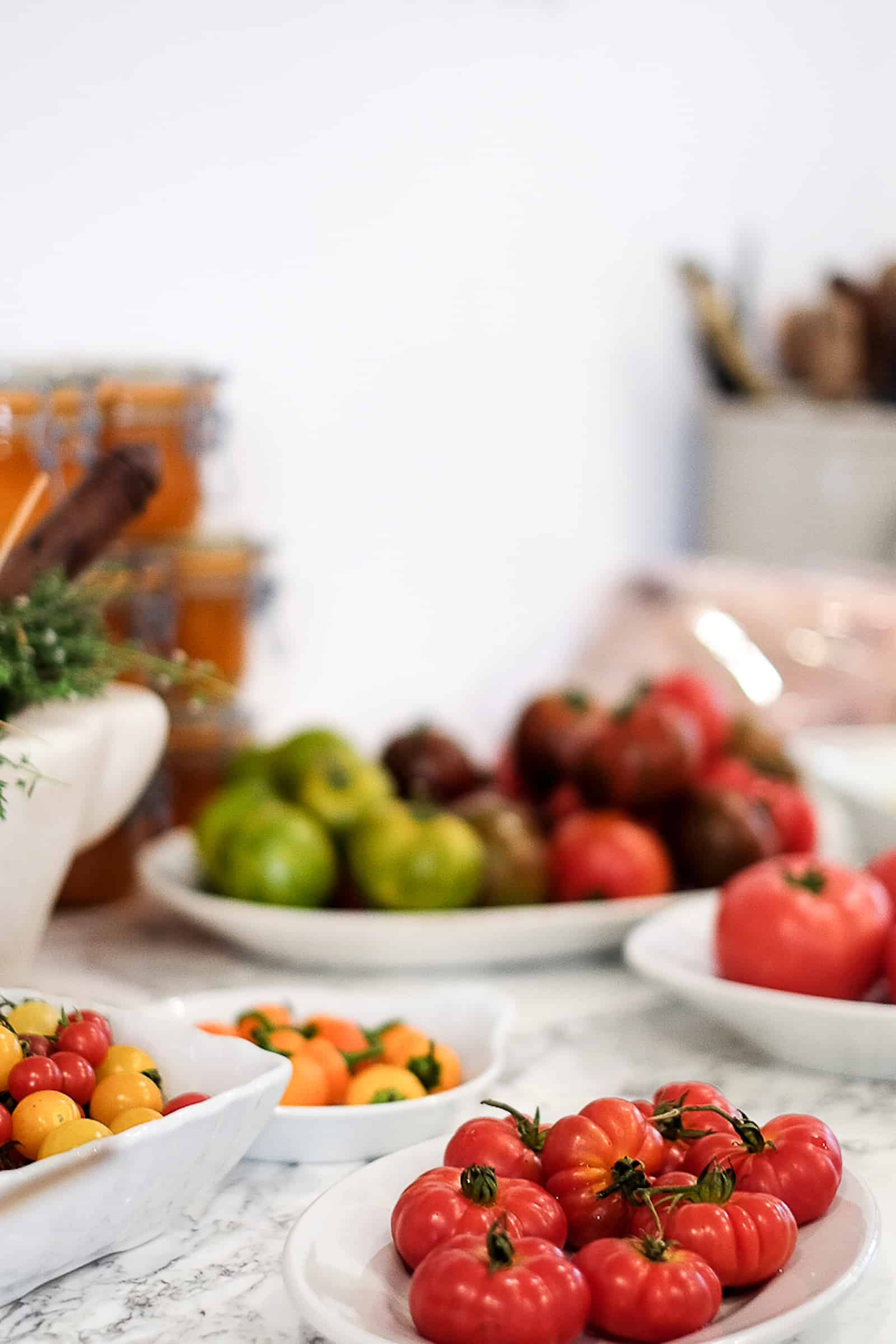 Tomatoes at the Cooks Atelier