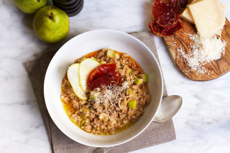 Risotto with Pears and Speck Recipe