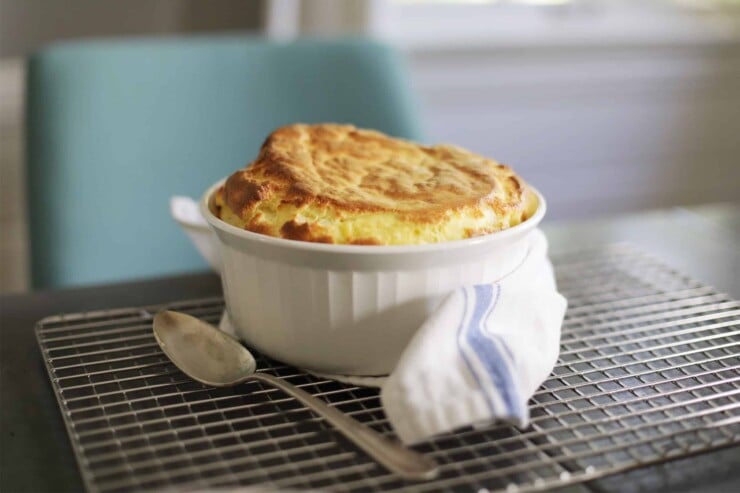 {Soufflé Au Fromage} Classic Gruyere Cheese Soufflé Recipe