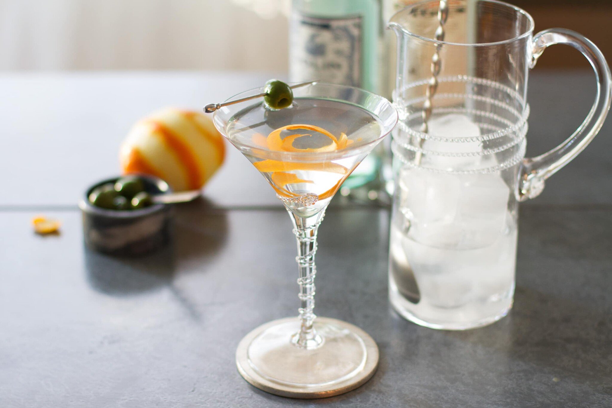 Citrus Vodka Martini Cocktail — Salt &amp; Wind Travel