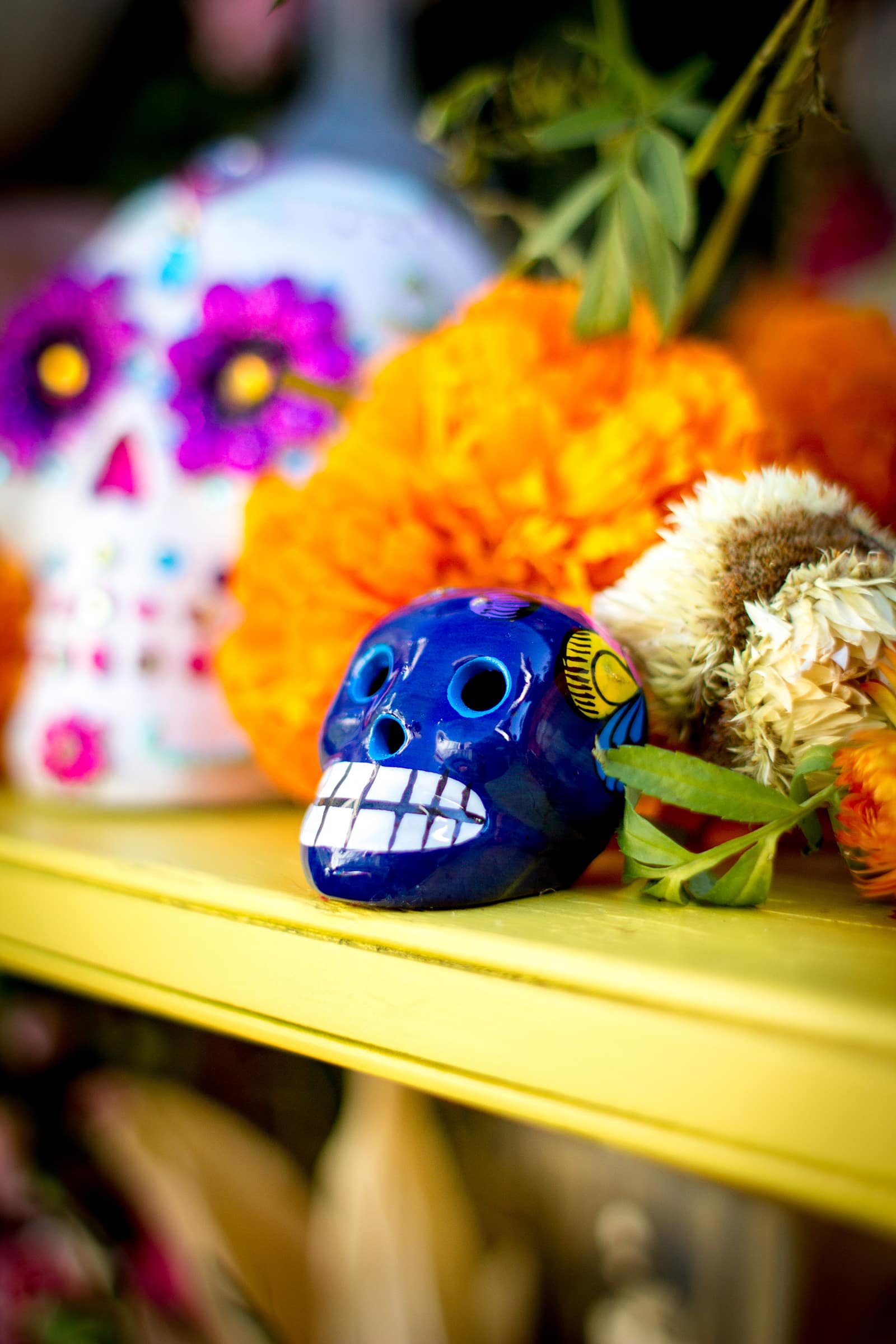 Channel Mexico With Our Ultimate Day Of The Dead Party | Altar | @saltandwind