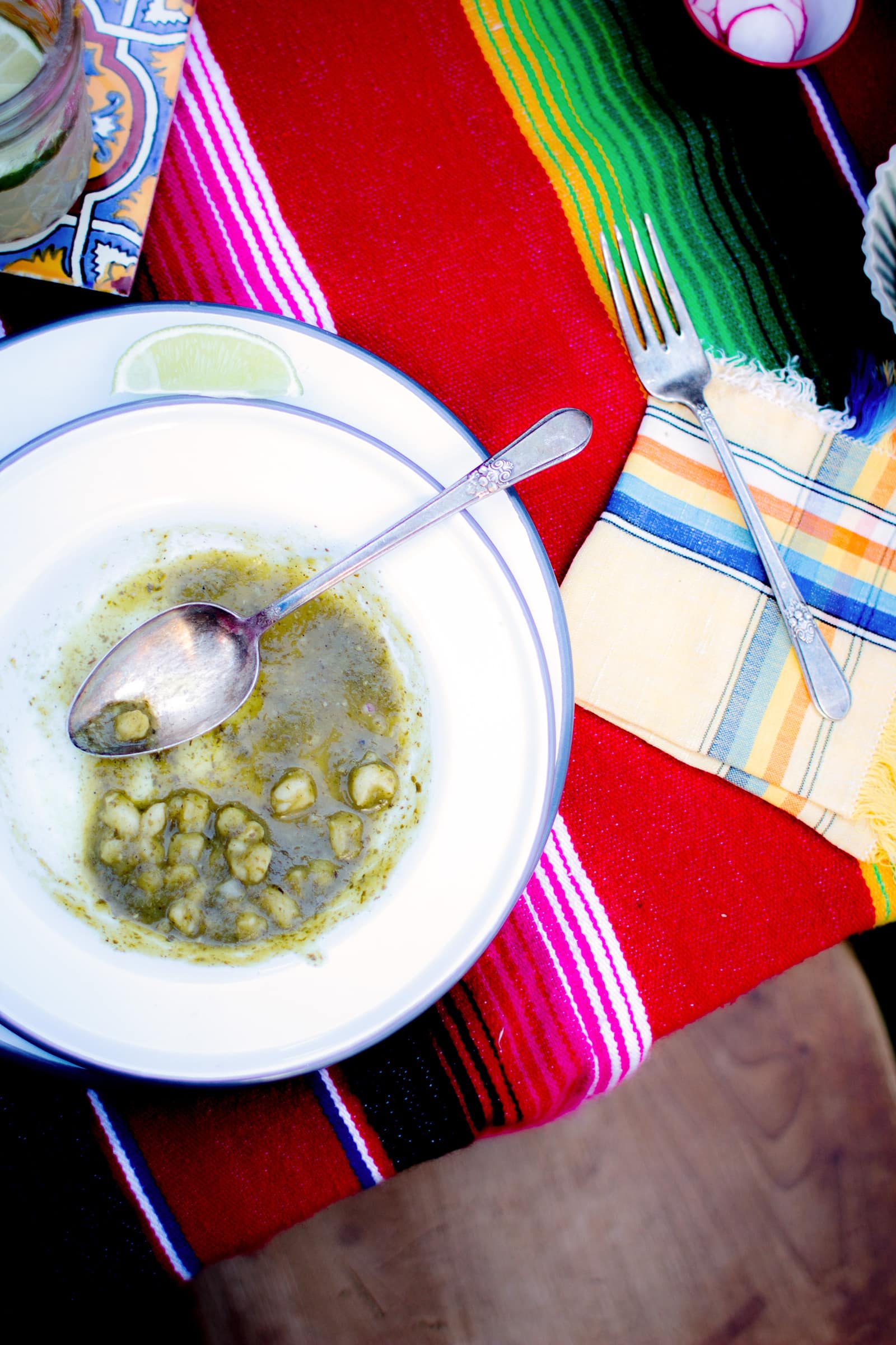 Channel Mexico With Our Ultimate Day Of The Dead Party | Vegan Green Pozole Recipe | @saltandwind