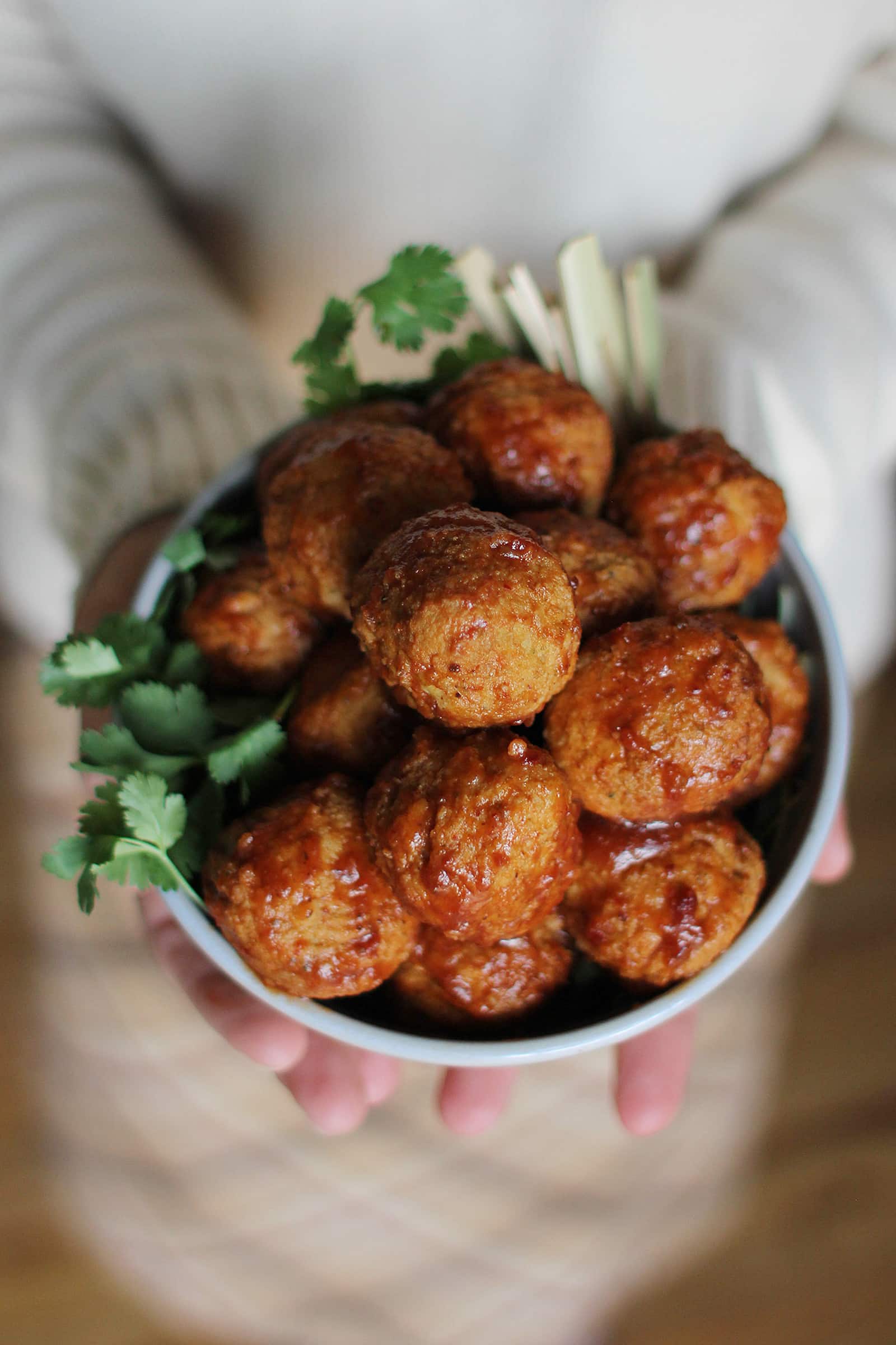 Honey Chipotle Meatballs Recipe @saltandwind