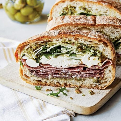 Marinated Salumi Sandwich Recipe