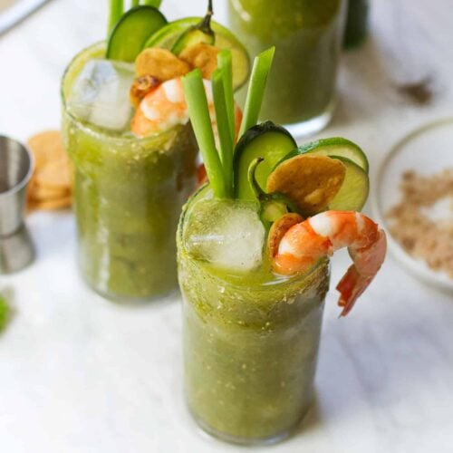 Spice Up Your Sunday Brunch With This Tomatillo Bloody Mary Cocktail Recipe