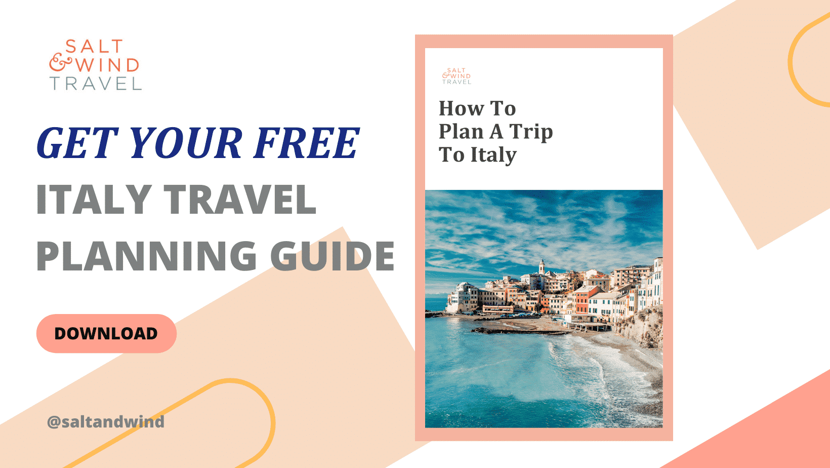 Link To Download Free Italy Travel Planning Guide