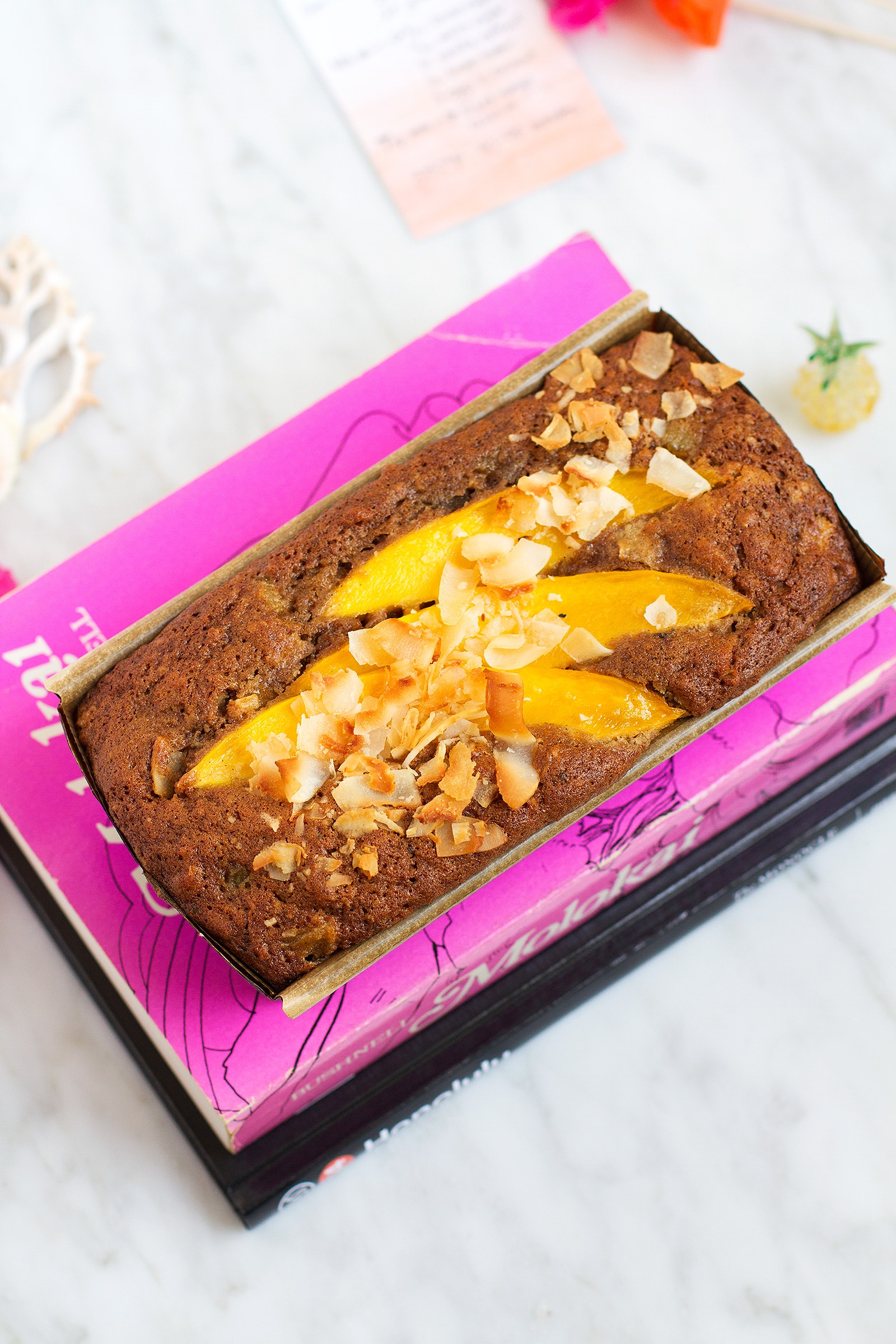 Pay Forward Some Travel Inspiration: Coconut Brown Butter Mango Bread Recipe | @saltandwind