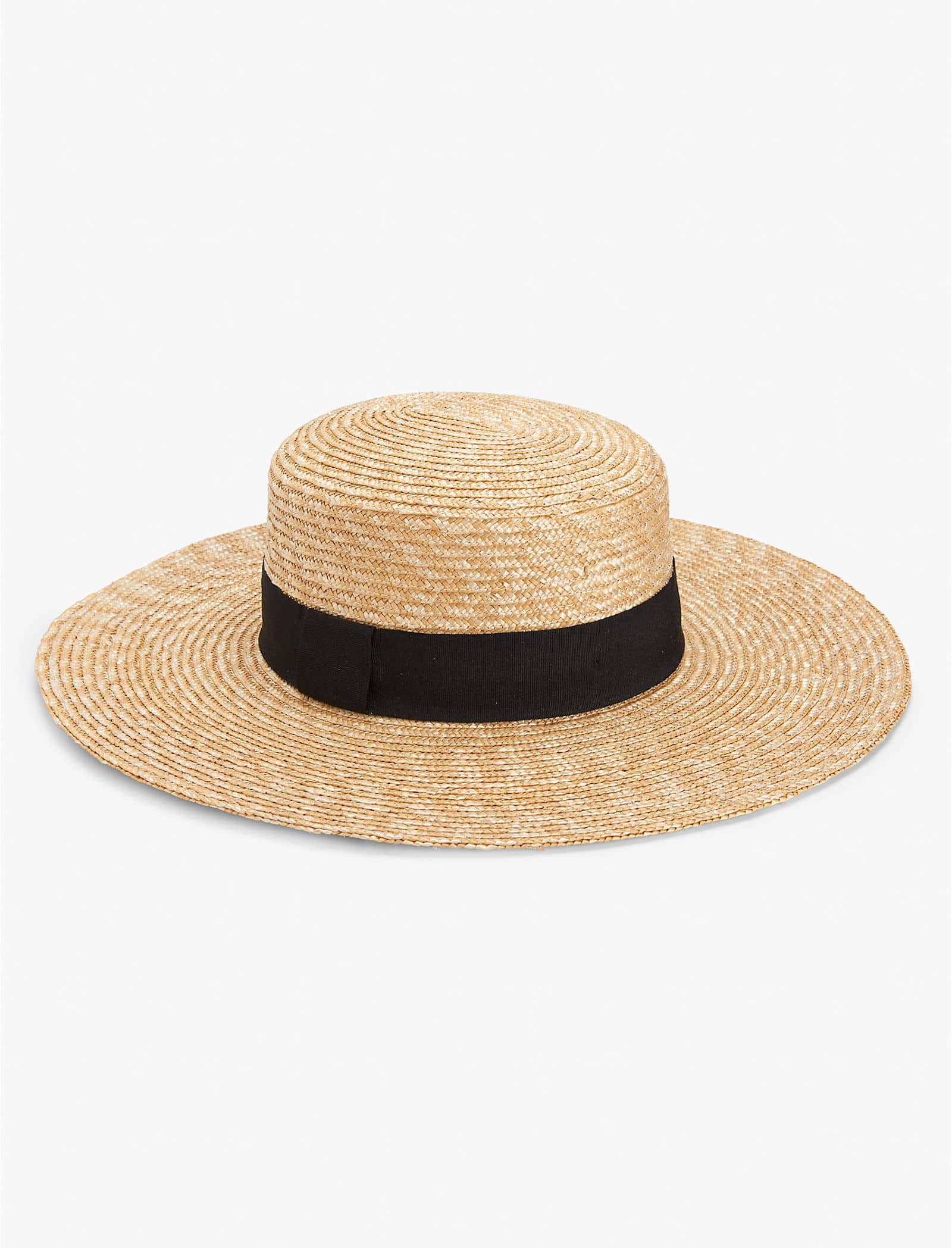 lucky brand structured boater hat