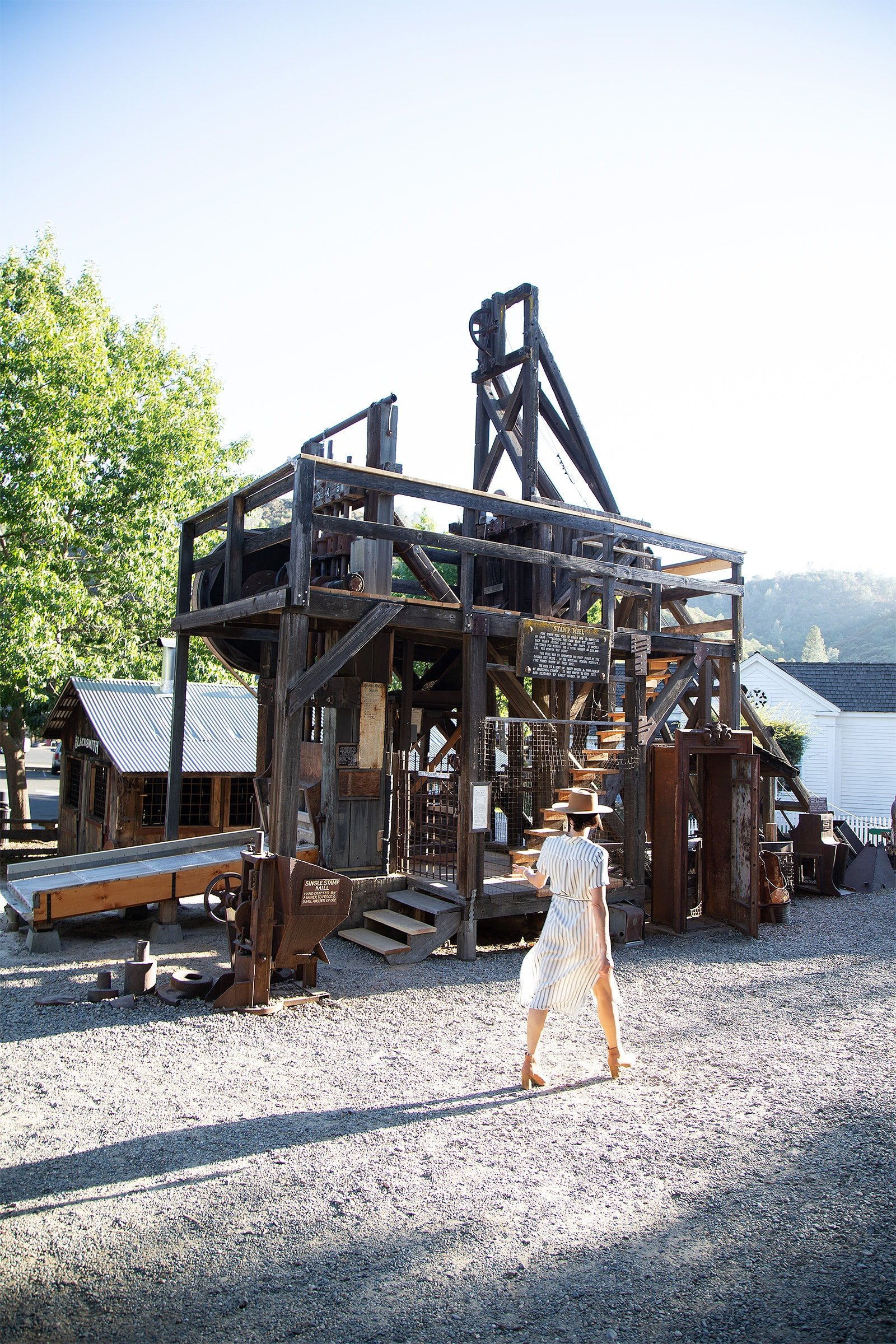 Mariposa California History Museum Stamp Mill