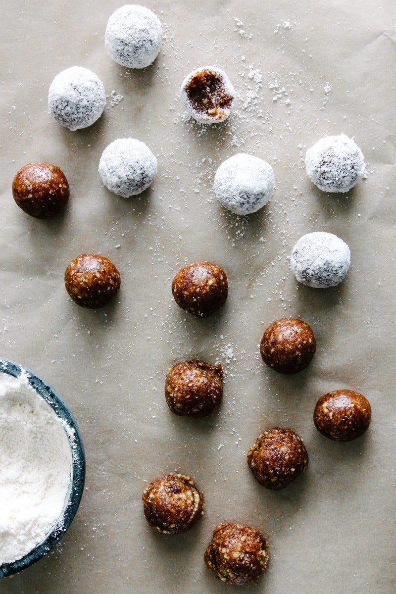 moroccan fruit and nut truffles