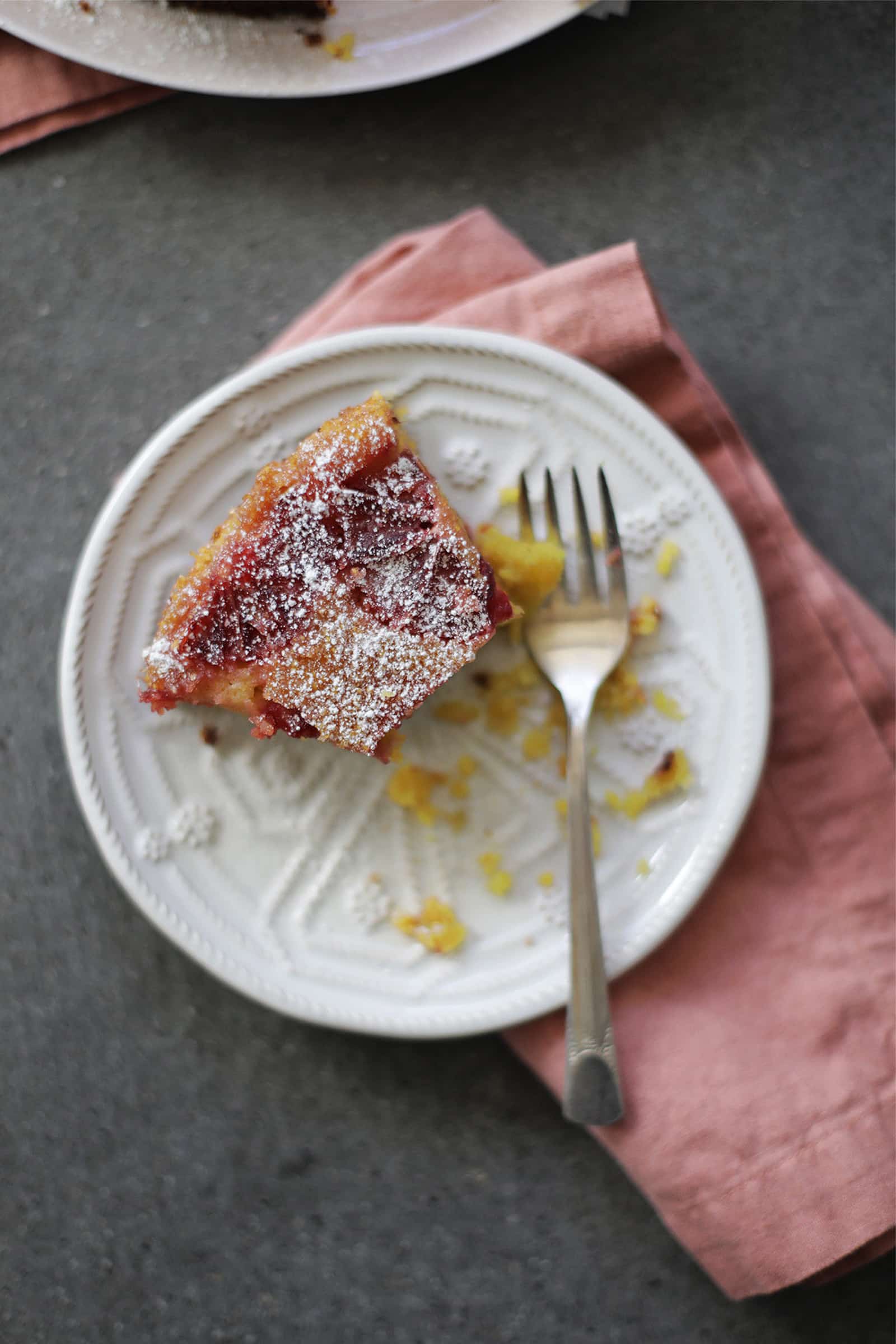 Olive Oil Polenta Cake Recipe Bite