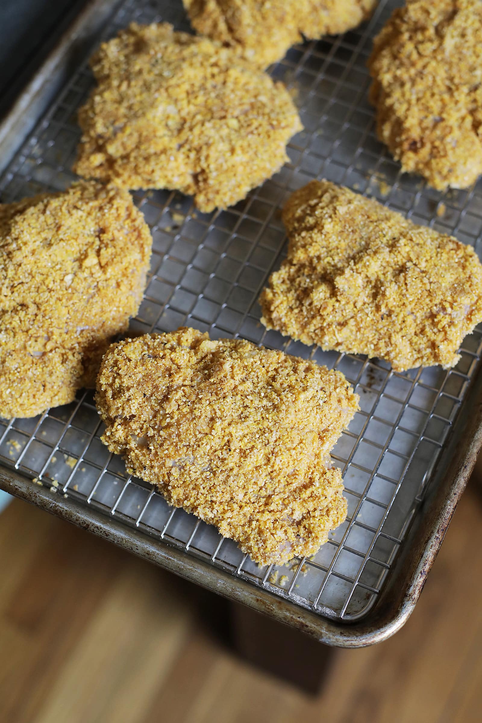 oven fried chicken recipe coated