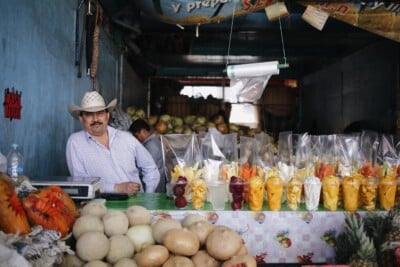 Tijuana Fruit Vendor