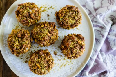 Pistachio Spiced Coconut Carrot Muffins Recipe