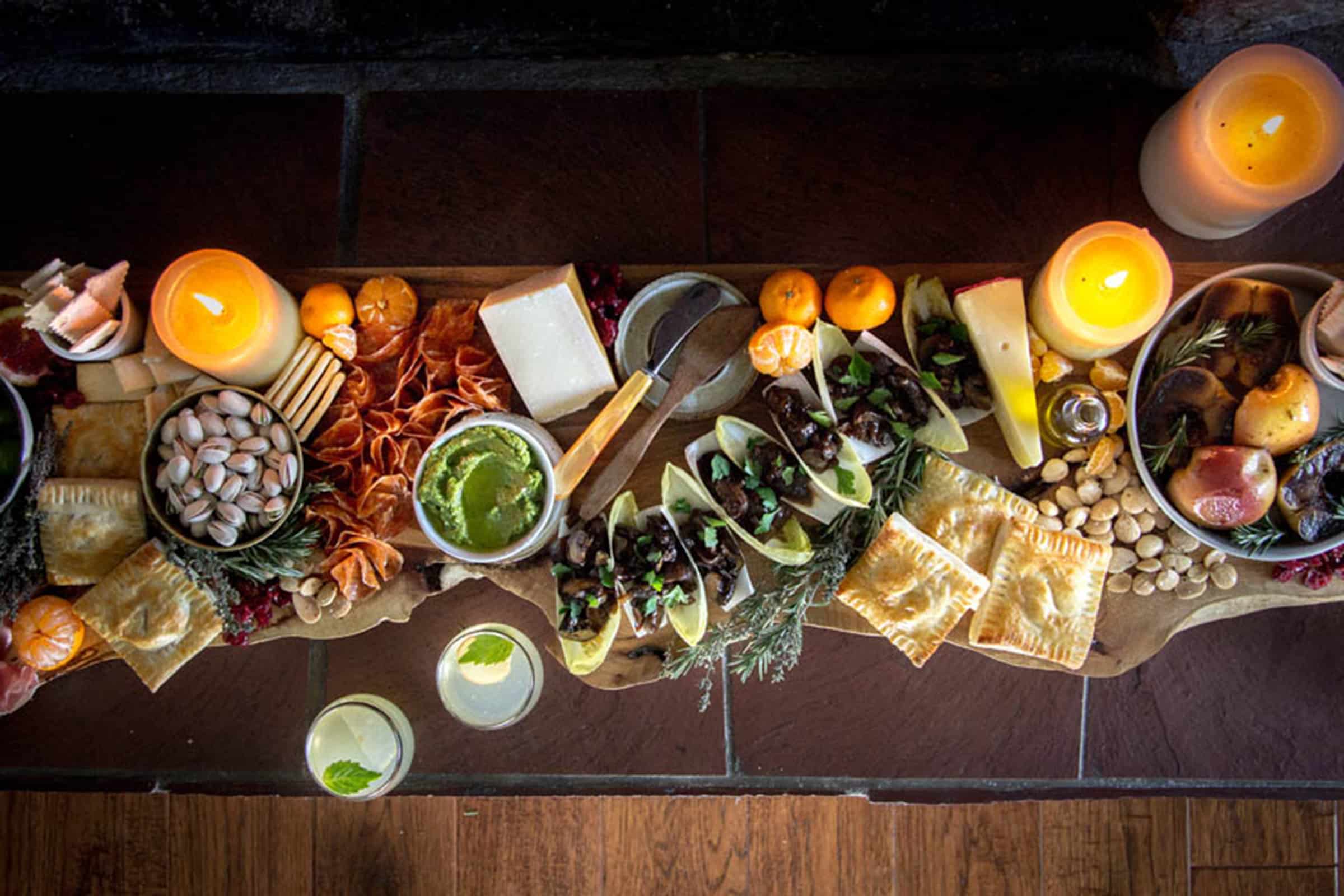 How To Throw A Polenta Party | Appetizer Spread @saltandwind