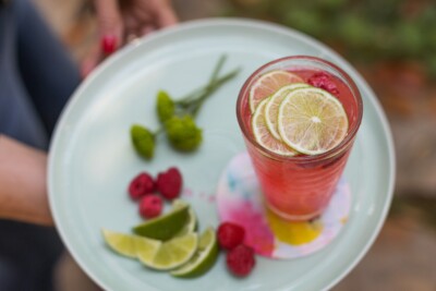 Raspberry Rosé Margarita Cocktail Recipe