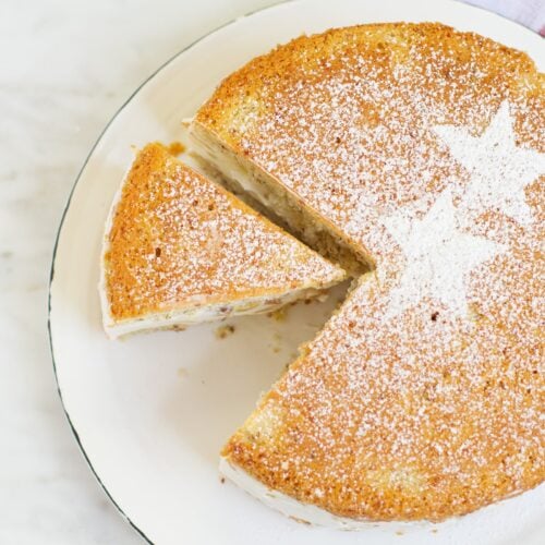 {La Torta Ricotta e Pere di Sal De Riso} Amalfi Pear Ricotta Hazelnut Cake Recipe