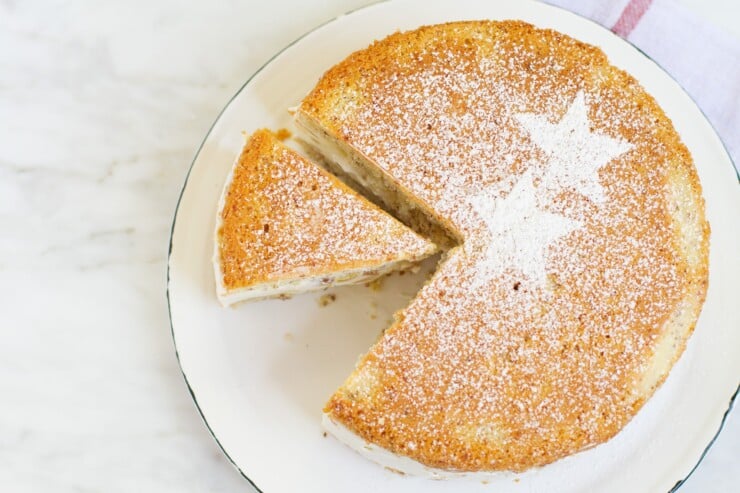 {La Torta Ricotta e Pere di Sal De Riso} Amalfi Pear Ricotta Hazelnut Cake Recipe