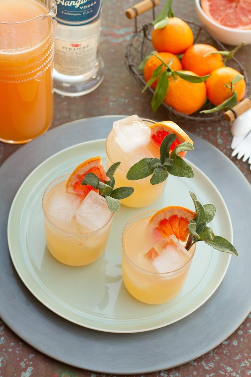 sage grapefruit cocktail