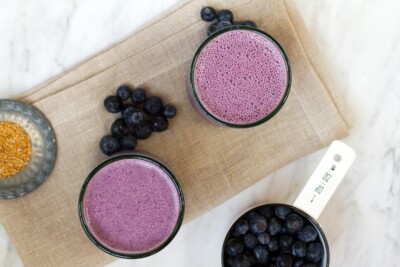 Blueberry Banana Almond Butter Smoothie Recipe