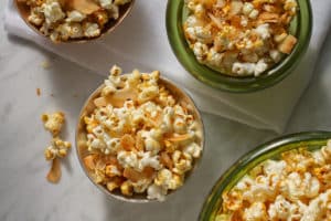 Toasted Coconut Kettle Corn Popcorn Recipe