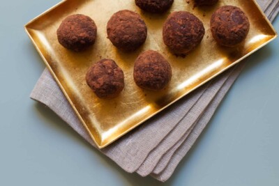 Coconut Cacao Nib Date Balls Recipe