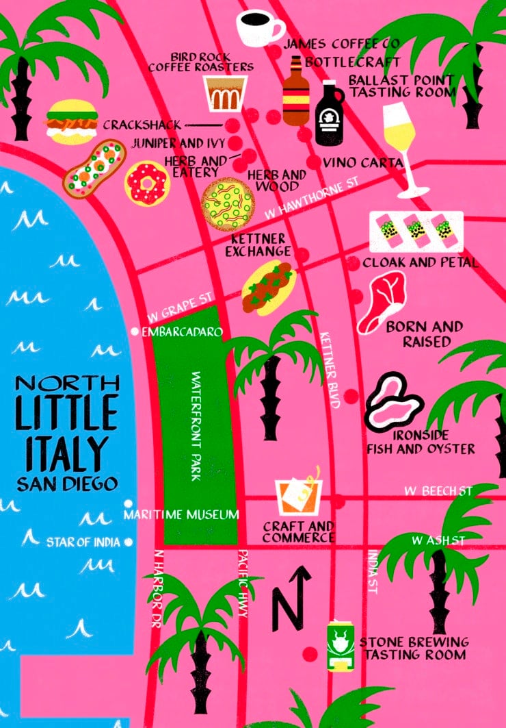 A Food Lover's Guide To Little Italy San Diego (2024) — Salt & Wind Travel