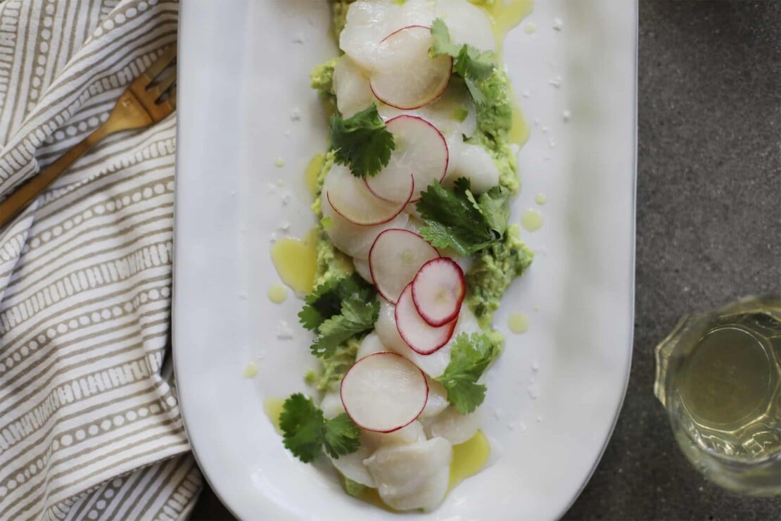 Jalapeño Citrus Scallop Crudo Salt Wind Travel