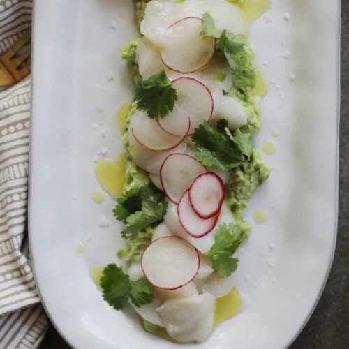 Scallop Crudo With Jalapeño Citrus Sauce Recipe