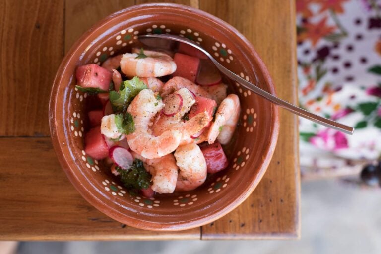 Shrimp and Watermelon Ceviche Recipe