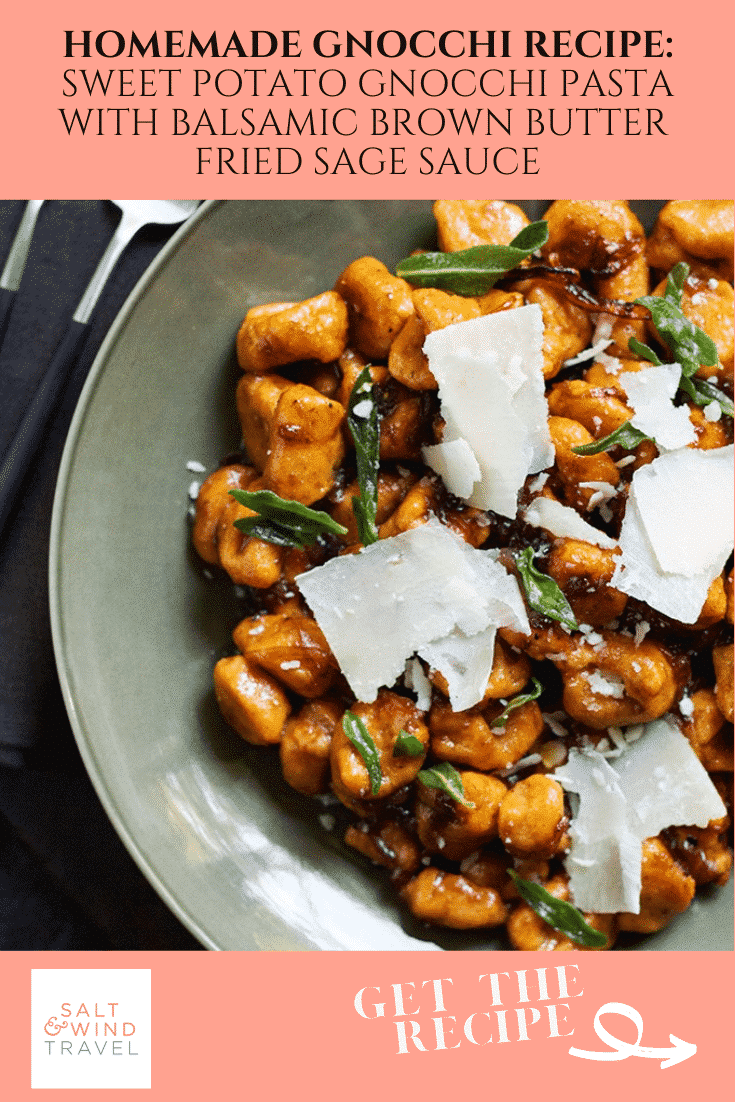 Sweet Potato Gnocchi Recipe In A Plate Pinterest Pin