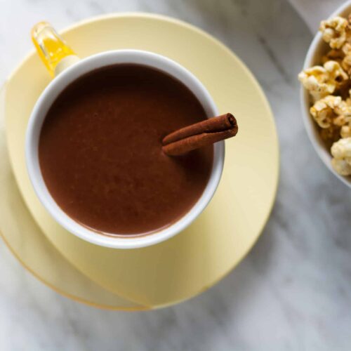 Cinnamon and Tequila Hot Chocolate Cocktail Recipe